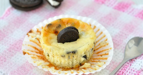 Mini Oreo Cheesecakes That Will Satisfy Your Sweet Tooth