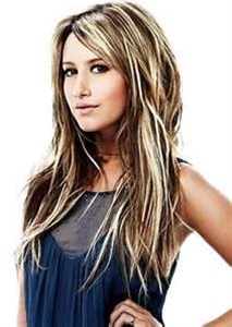 Hair color - dark hair with blonde highlights I wish my hair would do ... Hair color - dark hair with blonde highlights I wish my hair would do ...